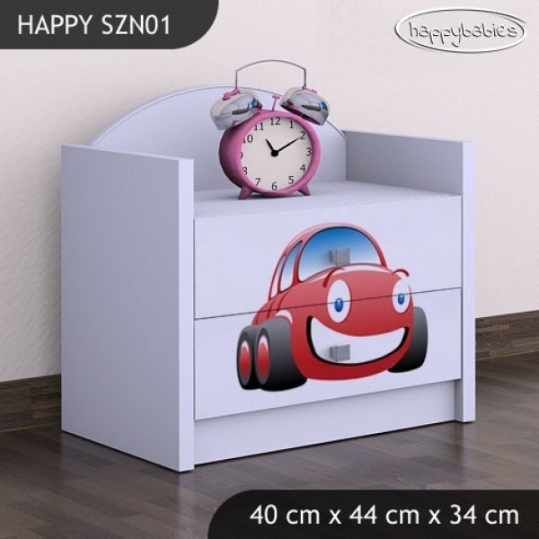 Nočna omarica Happy babies Avto 11 SZN1